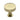 M Marcus - Heritage Brass - Disc Cabinet Knob With Base - 38mm; #finish_polished-brass