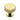 M Marcus - Heritage Brass - Stepped Disc Cabinet Knob with Rose - 32mm; #finish_polished-brass