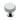 M Marcus - Heritage Brass - Stepped Disc Cabinet Knob with Rose - 32mm; #finish_polished-chrome