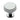 M Marcus - Heritage Brass - Stepped Disc Cabinet Knob with Rose - 38mm; #finish_polished-chrome