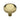M Marcus - Heritage Brass - Ridge Cabinet Knob - 38mm; #finish_polished-brass