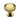 M Marcus - Heritage Brass - Ridge Cabinet Knob with Rose - 32mm; #finish_polished-brass