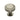 M Marcus - Heritage Brass - Ridge Cabinet Knob with Rose - 32mm; #finish_satin-nickel