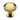 M Marcus - Heritage Brass - Ridge Cabinet Knob with Rose - 38mm; #finish_polished-brass