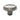 M Marcus - Heritage Brass - Stepped Oval Cabinet Knob - 41mm; #finish_polished-nickel-finish