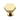 M Marcus - Heritage Brass - Hexagon Cabinet Knob with Rose - 32mm; #finish_polished-brass