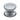 M Marcus - Heritage Brass - Surrey Cabinet Knob - 38mm; #finish_satin-chrome
