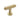 M Marcus - Heritage Brass - T-Bar Cabinet Knob - Stepped - With Rose - 45mm; #finish_satin-brass