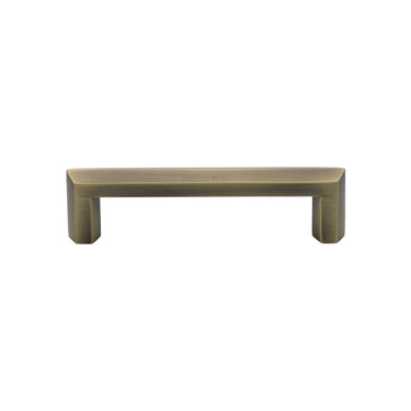 M Marcus - Heritage Brass - Hex Profile Cabinet Pull Handle - Bar - 102mm CTC; #finish_antique-brass