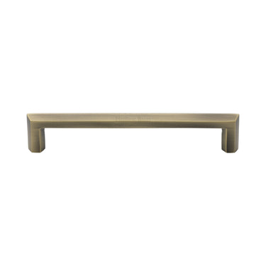 M Marcus - Heritage Brass - Hex Profile Cabinet Pull Handle - Bar - 152mm CTC; #finish_antique-brass