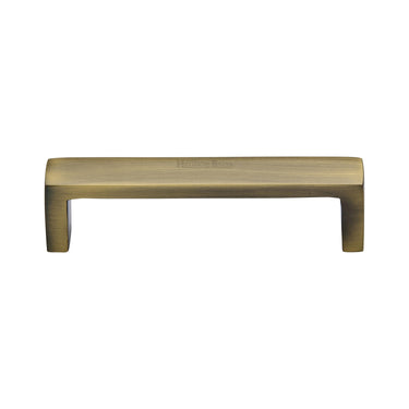 M Marcus - Heritage Brass - Wide Metro Cabinet Pull Handle - Bar - 101mm CTC; #finish_antique-brass