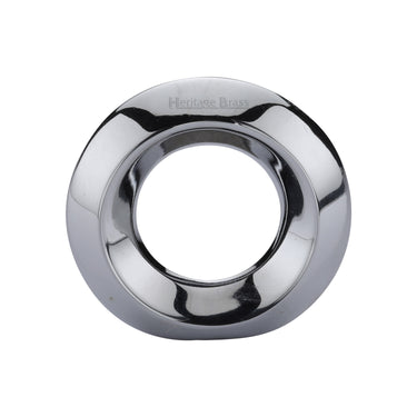 M Marcus - Heritage Brass - Ring Pull - 40mm - Round; #finish_polished-chrome