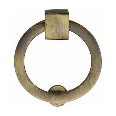M Marcus - Heritage Brass - Cabinet Drop Pull - Round - 63mm; #finish_antique-brass