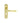 M Marcus - Carlisle Brass - Ibra Door Handles on Backplate - Lock - Pair; #finish_pvd