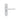 M Marcus - Carlisle Brass - Ibra Door Handles on Backplate - Bathroom - Pair; #finish_satin-chrome