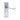 M Marcus - Carlisle Brass - Contract Victorian Scroll Door Handles on Backplate - Squared - Lock - Pair; #finish_satin-chrome