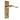 M Marcus - Carlisle Brass - Contract Victorian Scroll Door Handles on Backplate - Squared - Lock - Pair; #finish_polished-brass