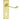M Marcus - Carlisle Brass - Contract Victorian Scroll Door Handles on Backplate - Squared - Lock - Pair; #finish_polished-brass