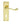 M Marcus - Carlisle Brass - Contract Victorian Scroll Door Handles on Backplate - Squared - Lock - Pair; #finish_polished-brass