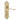 M Marcus - Carlisle Brass - Contract Victorian Scroll Door Handles on Backplate - Shaped - Bathroom - Pair; #finish_polished-brass