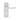 M Marcus - Carlisle Brass - Contract Victorian Door Handles on Backplate - Lock - Pair; #finish_satin-chrome