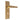 M Marcus - Carlisle Brass - Contract Victorian Door Handles on Backplate - Bathroom - Pair; #finish_polished-brass