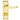 M Marcus - Carlisle Brass - Contract Victorian Door Handles on Backplate - Bathroom - Pair; #finish_polished-brass