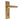 M Marcus - Carlisle Brass - Contract Victorian Door Handles on Backplate - Lock - Pair; #finish_polished-brass
