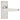 M Marcus - Carlisle Brass - Contract Victorian Door Handles on Backplate - Latch - Pair; #finish_satin-chrome