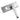 M Marcus - Carlisle Brass - Contract Victorian Door Handles on Backplate - Privacy - Pair; #finish_satin-chrome