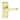 M Marcus - Carlisle Brass - Contract Victorian Door Handles on Backplate - Latch - Pair; #finish_polished-brass