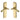 M Marcus - Heritage Brass - Centaur Door Handles - Latch - Pair; #finish_satin-brass