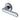 M Marcus - Heritage Brass - Century Door Handles on Round Rose; #finish_polished-chrome