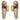 M Marcus - Heritage Brass - Charlston Door Knobs on Plate - Lock - Pair; #finish_antique-brass