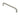 M Marcus - Eurospec - D Pull handle - 19mm dia. - CSD Range - 225mm CTC; #finish_satin-stainless-steel