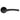M Marcus - Eurospec - Breeze Door Handles on Rose - Pair; #finish_matt-black