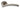 M Marcus - Eurospec - Curved Door Handles on Rose - Pair; #finish_satin-stainless-steel