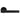 M Marcus - Eurospec - Philadelphia Door Handles on Rose - Pair; #finish_matt-black