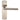 M Marcus - Eurospec - Steelworx Mitred Door Handles on Backplate - Latch - Pair; #finish_satin-stainless-steel
