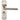 M Marcus - Eurospec - Steelworx Mitred Door Handles on Backplate - Bathroom - Pair; #finish_satin-stainless-steel