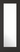 LPD Doors - Diez Pattern 10 Glazed Internal Door in charcoal black with clear panel.; #finish_pre-finished-charcoal-black