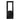 Deanta - Deanta - Clarendon Internal Door - Bevelled Glazed 1L; #finish_pre-finished-black