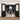 Deanta - Deanta - Clarendon Internal Door - Bevelled Glazed 1L; #finish_pre-finished-black