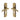 M Marcus - Heritage Brass - Diplomat Door Handles - Euro Lock - Pair; #finish_antique-brass