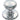 M Marcus - Carlisle Brass - Delamain Cabinet Handle - Plain Knob - 30mm; #finish_polished-chrome