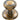 M Marcus - Carlisle Brass - Delamain Cabinet Handle - Plain Knob - 30mm; #finish_florentine-bronze