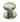 M Marcus - Carlisle Brass - Delamain Cabinet Handle - Ringed Knob - 35mm; #finish_satin-nickel