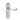M Marcus - Carlisle Brass - Oakley Door Handles on Backplate - Latch - Pair; #finish_satin-chrome