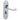 M Marcus - Carlisle Brass - Oakley Door Handles on Backplate - Bathroom - Pair; #finish_polished-chrome