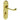M Marcus - Carlisle Brass - Oakley Door Handles on Backplate - Bathroom - Pair; #finish_polished-brass